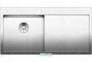 Мойка для кухни прямоугольная Blanco CLARON 5 S-IF/А чаша слева  нержавеющая сталь  зеркальная полировка 521626