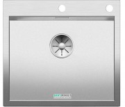 Мойка для кухни прямоугольная Blanco ZEROX 500-IF/A нержавеющая сталь Durinox® с отводной арматурой InFino® 523101