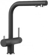 Змішувач для кухні Blanco FONTAS II SILGRANIT 2в1 для звичайної і фільтрованої води антрацит 523130