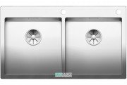 Мийка для кухні прямокутна Blanco CLARON 400/400-IF / А нержавіюча сталь дзеркальна поліровка +521654