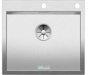 Мийка для кухні прямокутна Blanco ZEROX 500-IF / A нержавіюча сталь Durinox® з відвідної арматурою InFino® 523101