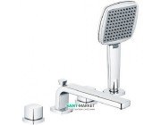 Змішувач для ванни Kludi Q-Beo двухвентильний на 4 отвори хром 504240565