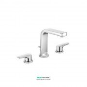 Змішувач для раковини Kludi TERCIO на три отвори Двохважеля хром 383940575