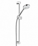 Душовий гарнітур 1S KLUDI LOGO довжина штанги 600 мм пластик хром 6816005-00