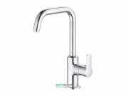 Смеситель для раковины Kludi Pure&Easy однорычажный с донным клапаном 370230565
