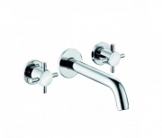 Змішувач для раковини Kludi BOZZ на три отвори виливши 180 мм хром 381460520