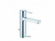 Смеситель для раковины Kludi ZENTA XXL с донным клапаном однорычажный хром 382640575