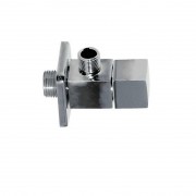 Кран нажимной для душа Tres хром 13474220