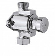 Кран нажимной для душа Tres Tempotres хром 112167