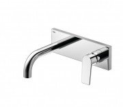 Змішувач для раковини одноважеля настінний Tres Project-Tres хром 21120001
