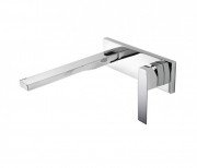 Змішувач для раковини одноважеля настінний Tres Slim-Tres хром 20220004