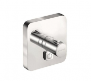 Змішувач для душа вбудовується Kludi Push з термостатом для одного джерела води прямокутний хром 388030538