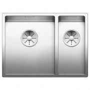 Мойка для кухни прямоугольная Blanco CLARON 340/180-IF чаша слева  нержавеющая сталь  зеркальная полировка 521607