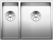 Мийка для кухні прямокутна Blanco CLARON 340/180-U чаша справа нержавіюча сталь дзеркальна поліровка 521610