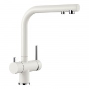 Смеситель для кухни Blanco FONTAS II SILGRANIT 2в1 для обычной и фильтрованной воды  белый 523134