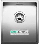 Мийка для кухні прямокутна Blanco CLARON 340-IF нержавіюча сталь дзеркальна поліровка 521570