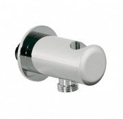 Подключение с держателем Tres Docce хром 02418201