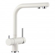 Смеситель для кухни Blanco FONTAS II SILGRANIT 2в1 для обычной и фильтрованной воды  белый 523134