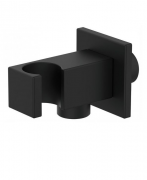 Подключение для душевого шланга GRB Hydro Black с держателем черный 05006701