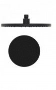 Верхній душ GRB Hydro Black 250 мм чорний 05020022