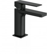 Смеситель для раковины однорычажный GRB Kala Black с донным клапаном черный 60512601