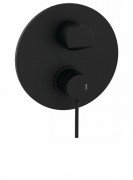 Змішувач прихований (вбудований) GRB Time Black чорний 47135472