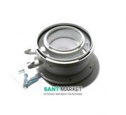 Адаптер для подключения дымоходов Ø60/100 к котлам с выходом Ø80/125 Bosch AZB 1093 пластик 7719003381