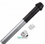 Коаксиальный вертикальный комплект Bosch AZB 917 Ø60/100 пластик с ветрозащитой 7719003675