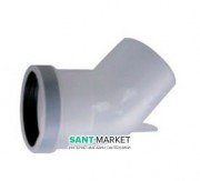 Отвод 45° Ø80 Bosch AZB 620 пластик серый 7719001535