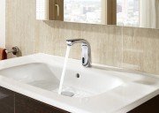 Бесконтактный сенсорный кран для раковины Roca L20 работает от сети хром A5A5709C00