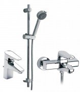 Набор смесителей Roca Esmai 3 в 1 хром A5D0531C00