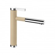 Змішувач для кухні Blanco LINEE-S ​​змішувач висувною виливши хром шампань 518443