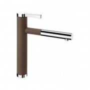 Змішувач для кухні Blanco LINEE-S ​​змішувач висувною виливши хром кави 518445