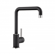 Смеситель для кухни Blanco Mili Silgranit однорычажный  антрацит 523103