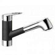 Смеситель для кухни Blanco Notis-S SILGRANIT® однорычажный антрацит 523253