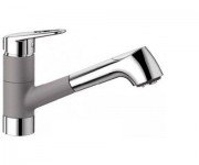 Смеситель для кухни Blanco Notis-S SILGRANIT® однорычажный алюметаллик 523254