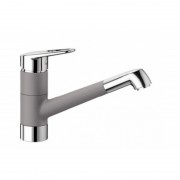 Смеситель для кухни Blanco Notis SILGRANIT® однорычажный алюметаллик 523243
