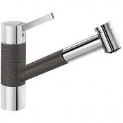 Смеситель для кухни Blanco Tivo-S SILGRANIT® однорычажный хром/антрацит 517610