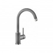 Смеситель для кухни Blanco Mida Silgranit однорычажный  алюметаллик 519416