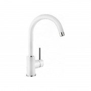 Смеситель для кухни Blanco Mida Silgranit однорычажный  белый 519418