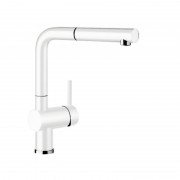 Змішувач для кухні Blanco LINUS-S змішувач висувною виливши білий 516692