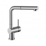 Смеситель для кухни Blanco LINUS-S-F однорычажный  выдвижной излив  нержавеющая сталь 514024