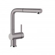Смеситель для кухни Blanco LINUS-S однорычажный  выдвижной излив  алюметаллик 516689