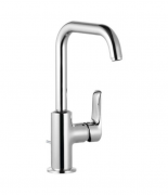 Смеситель для раковины Kludi Pure&Solid однорычажный хром 340250575