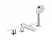 Змішувач вбудовується для ванни Kludi Pure & Style Двохважеля на 4 отвори 404250575