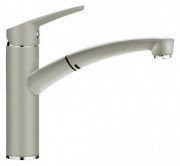 Смеситель для кухни Blanco Nea-S Silgranit однорычажный  выдвижной излив  жемчужный 520307