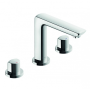 Змішувач для раковини Kludi Ameo двухвентильний на 3 отвори 413930530