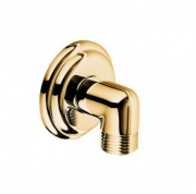 Кутове з'єднання для шланга KLUDI ADLON латунь золото 1210145-00