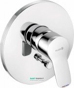 Змішувач вбудовується для ванни і душа Kludi Pure & Easy зовнішня частина змішувач хром 374190565