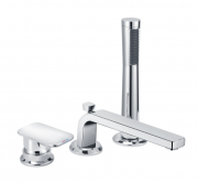 Змішувач для ванни Kludi E2 змішувач на 3 отвори 494470575